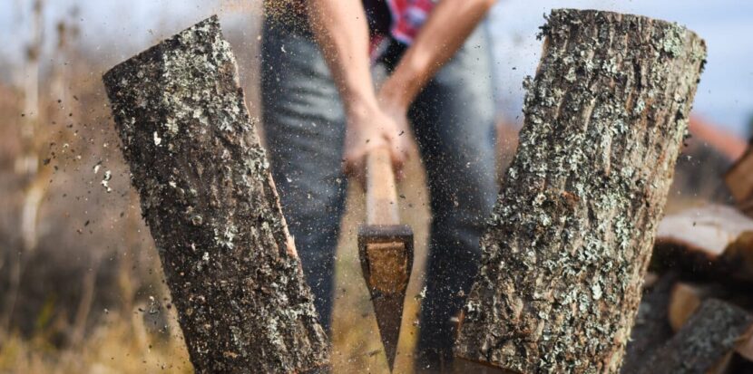 Wie fit macht Holz hacken