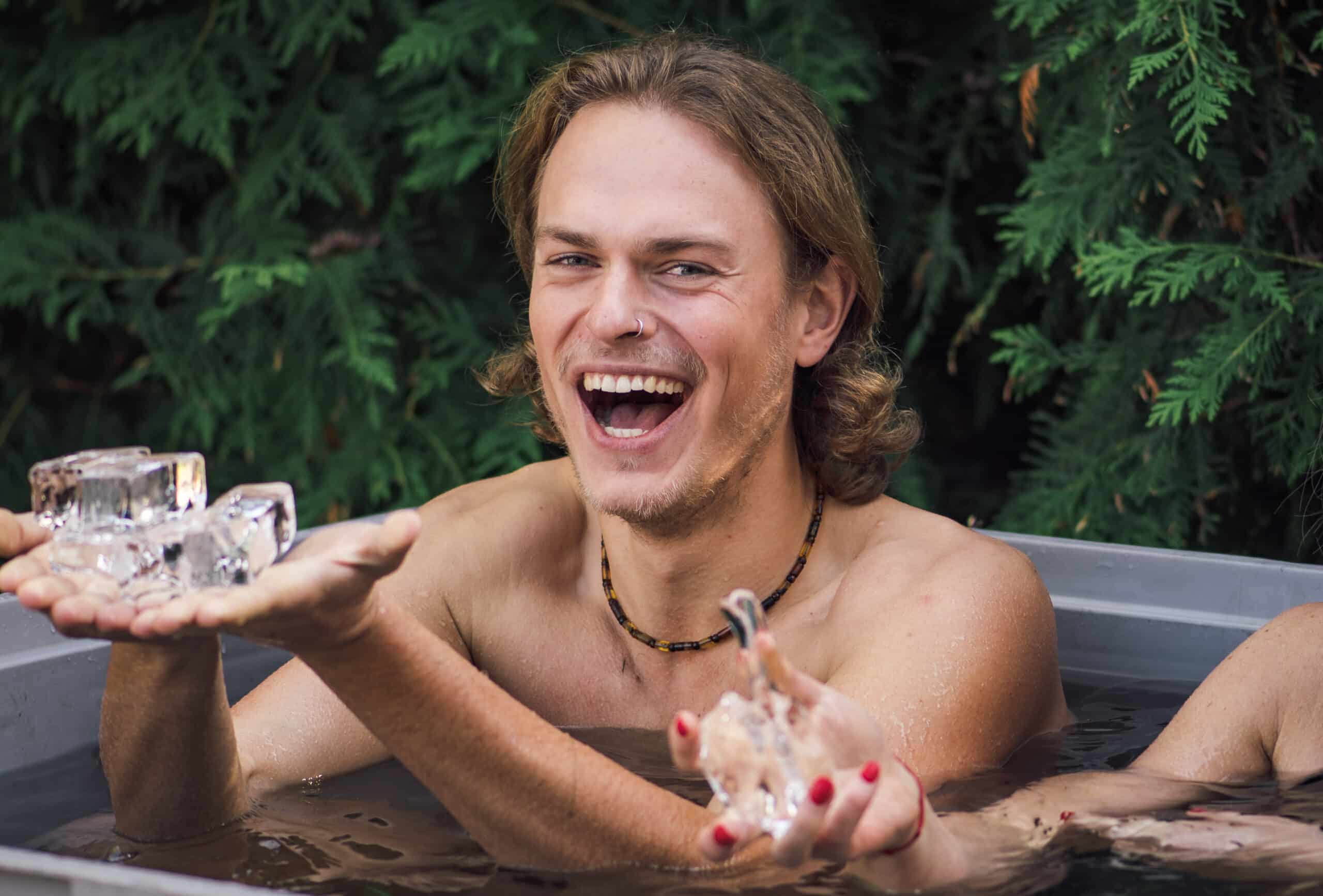 Eisbaden ist voll im Trend