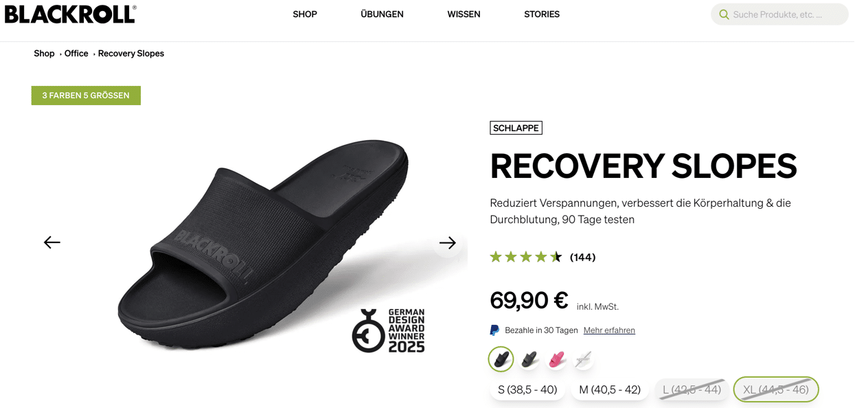 Blackroll Recovery Slopes