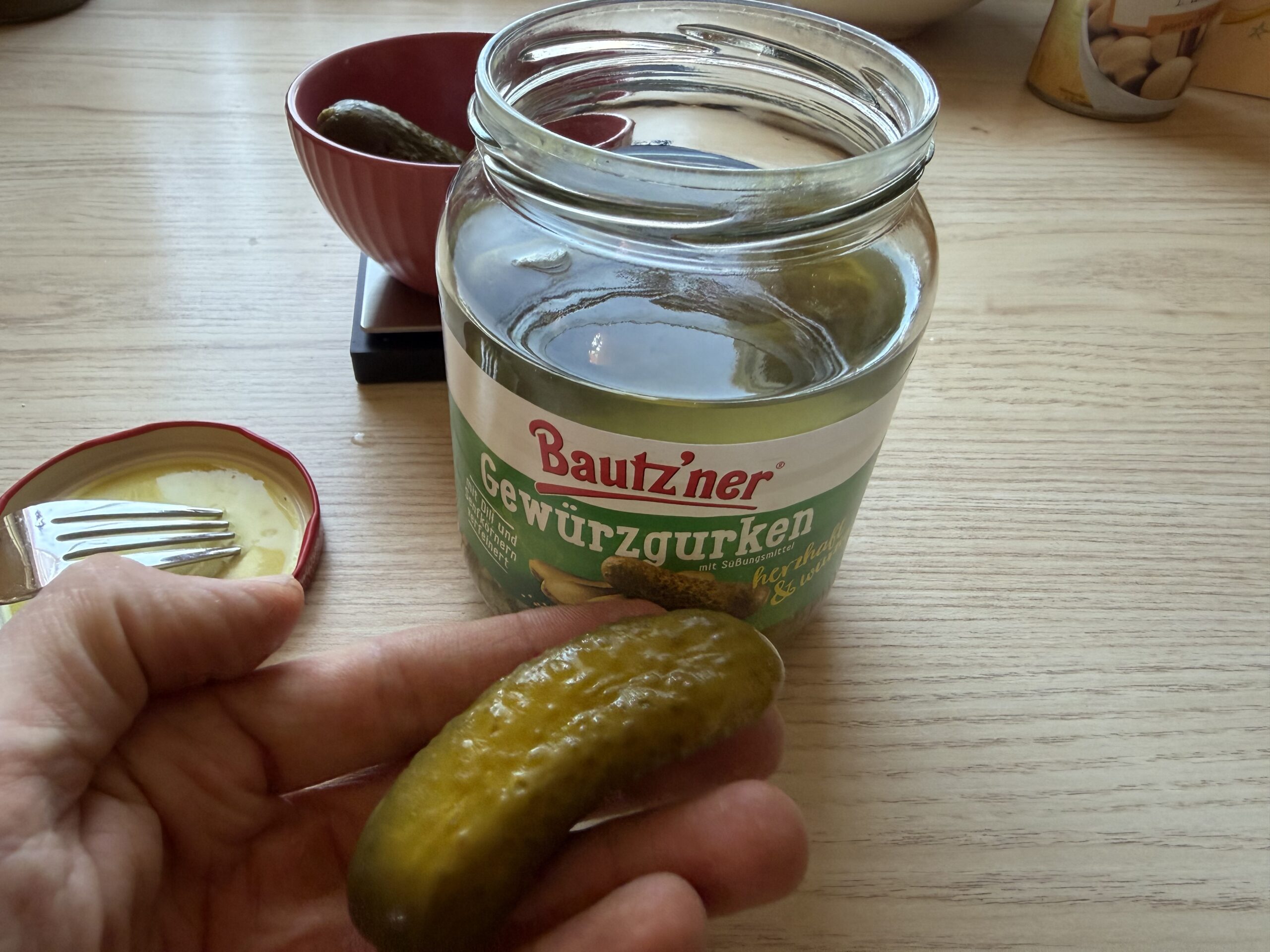 Gewürzgurken im Kaloriendefizit