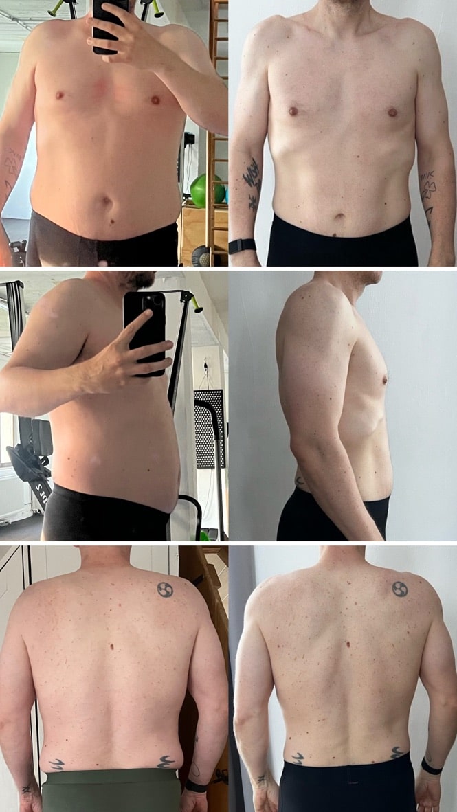Abnehmen meine Transformation