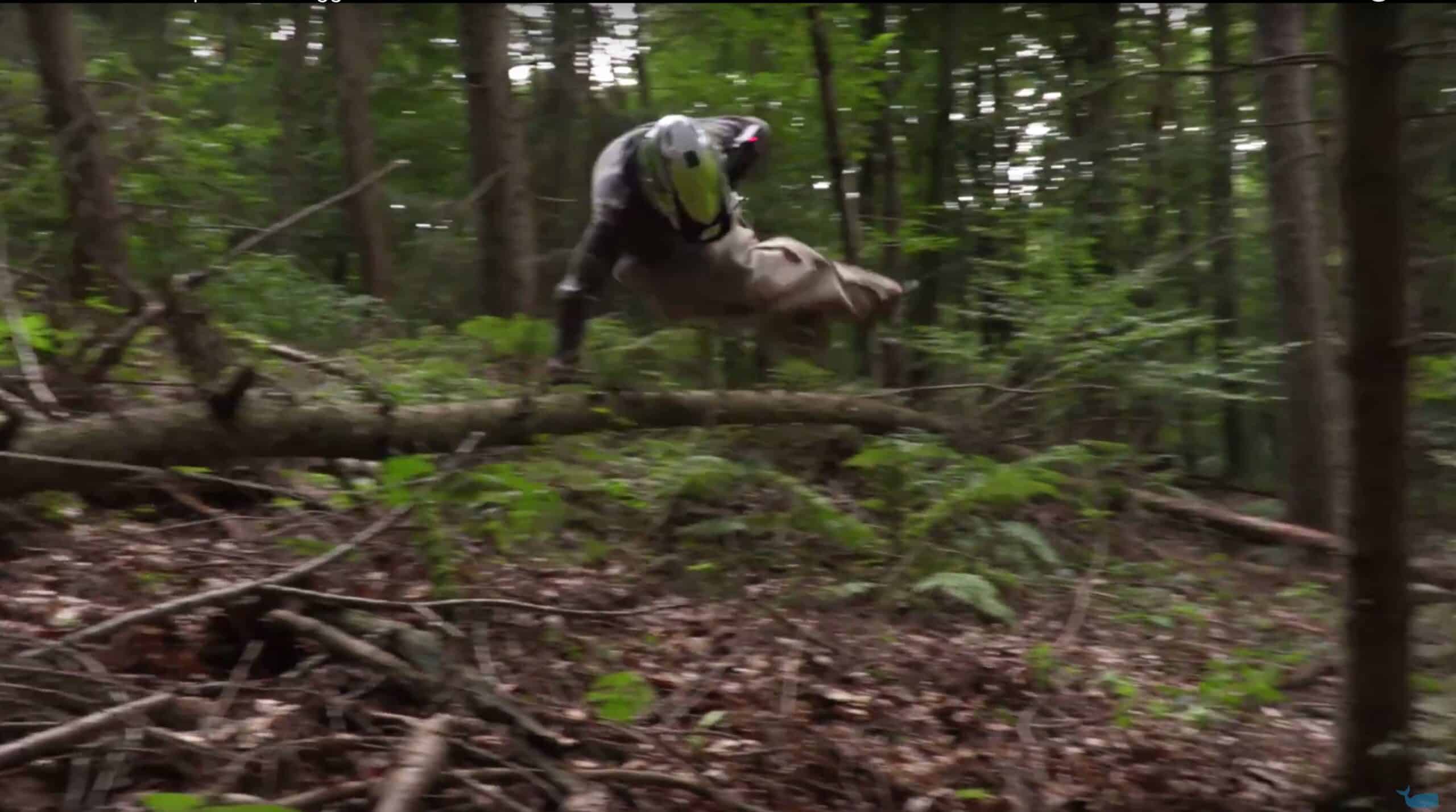 Downhill Sackhüpfen