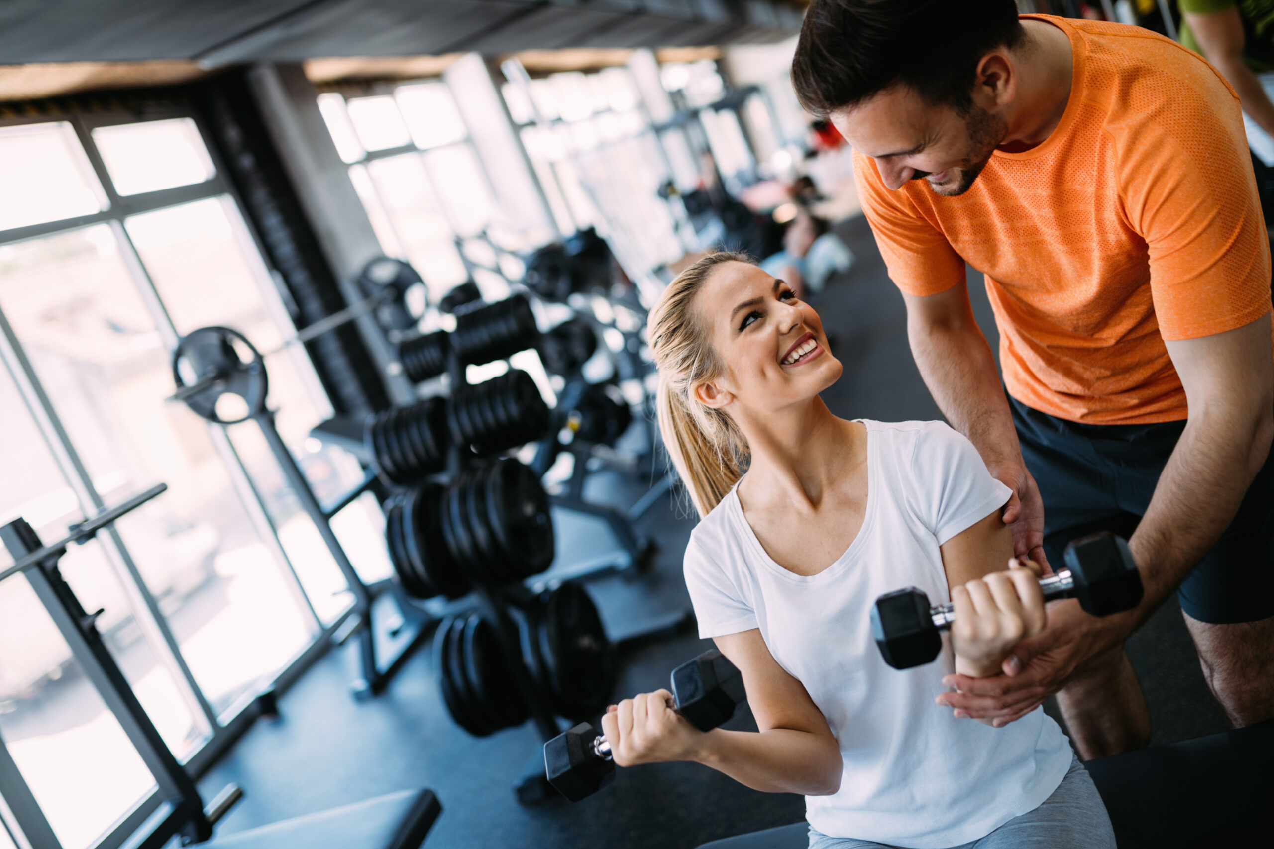 Fitnessstudio Anfänger - auf Beratung setzen
