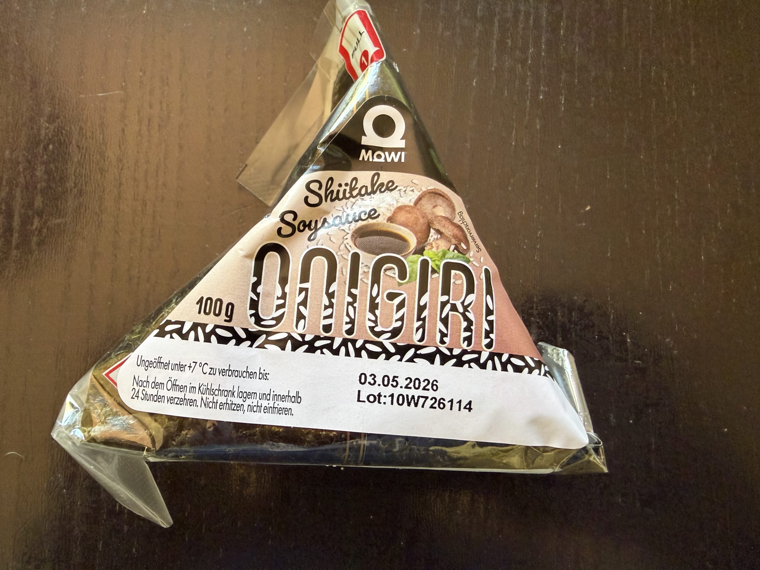Mein Favorit - das Onigiri
