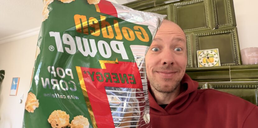 Energy-Popcorn mit Koffein