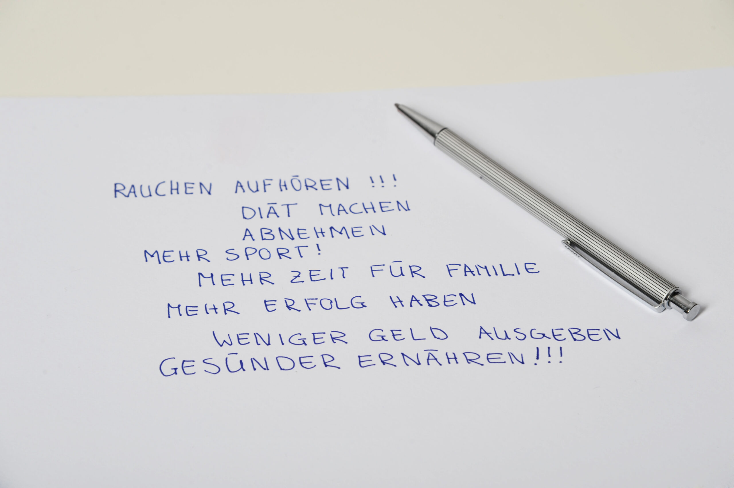 Nicht alles auf einmal 