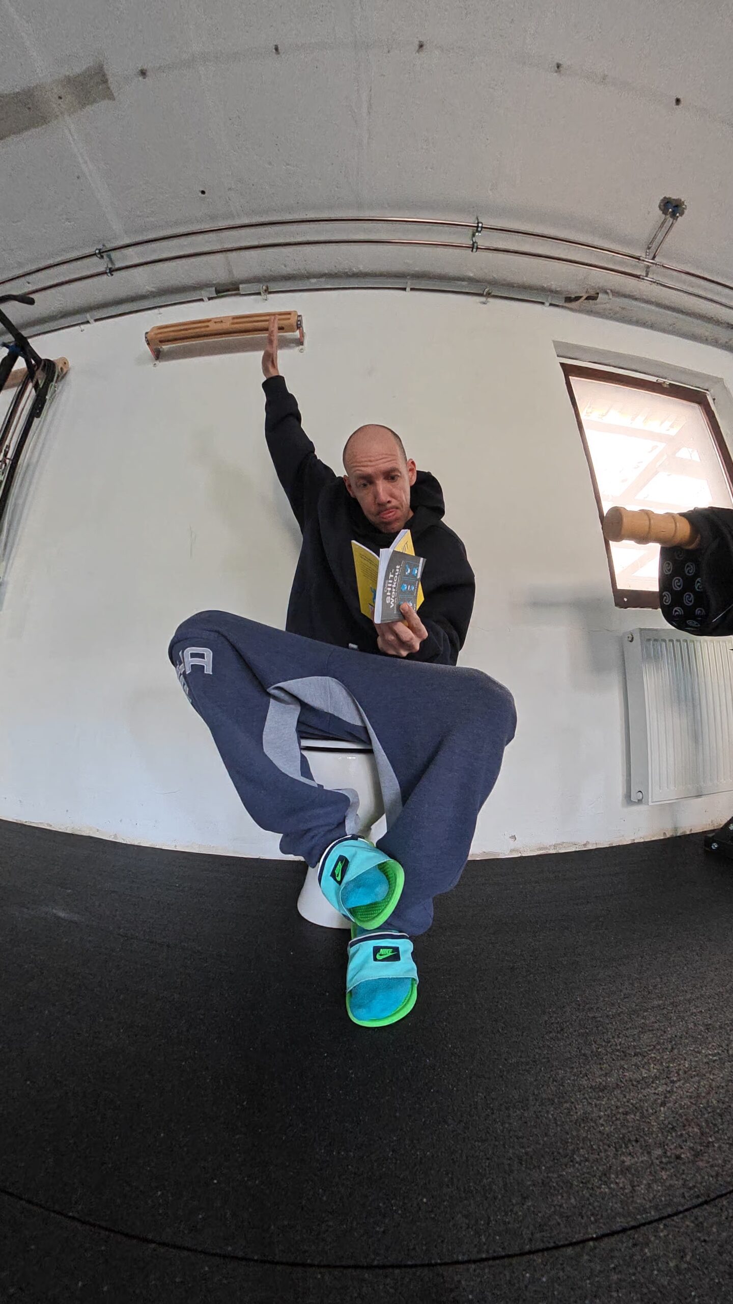 The SHIIT Workout Buch - Training auf dem Klo