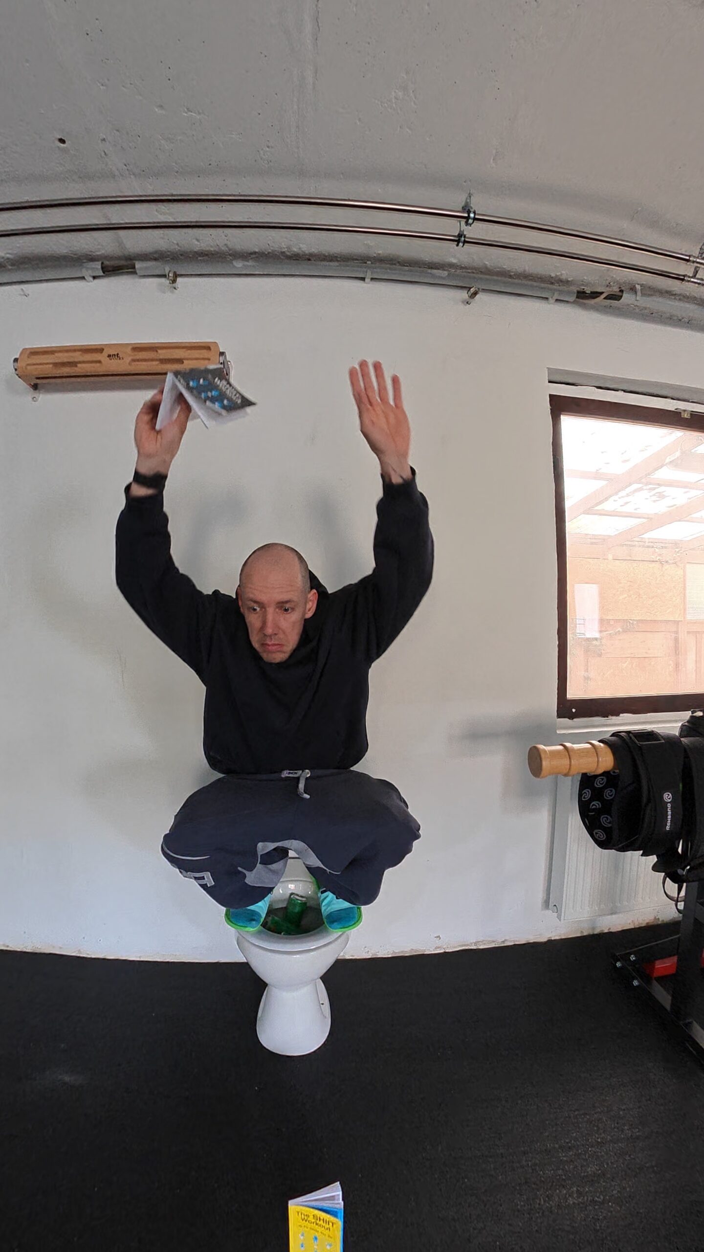 The SHIIT Workout Buch - Training auf dem Klo
