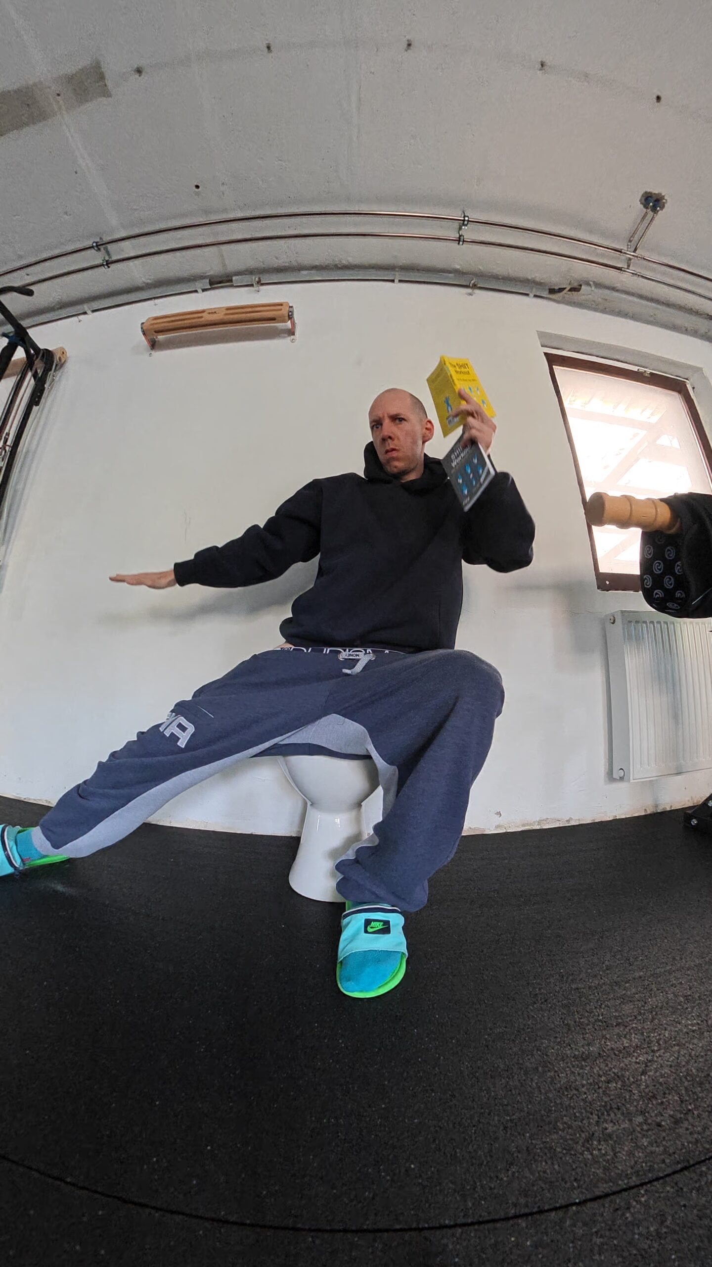 The SHIIT Workout Buch - Training auf dem Klo