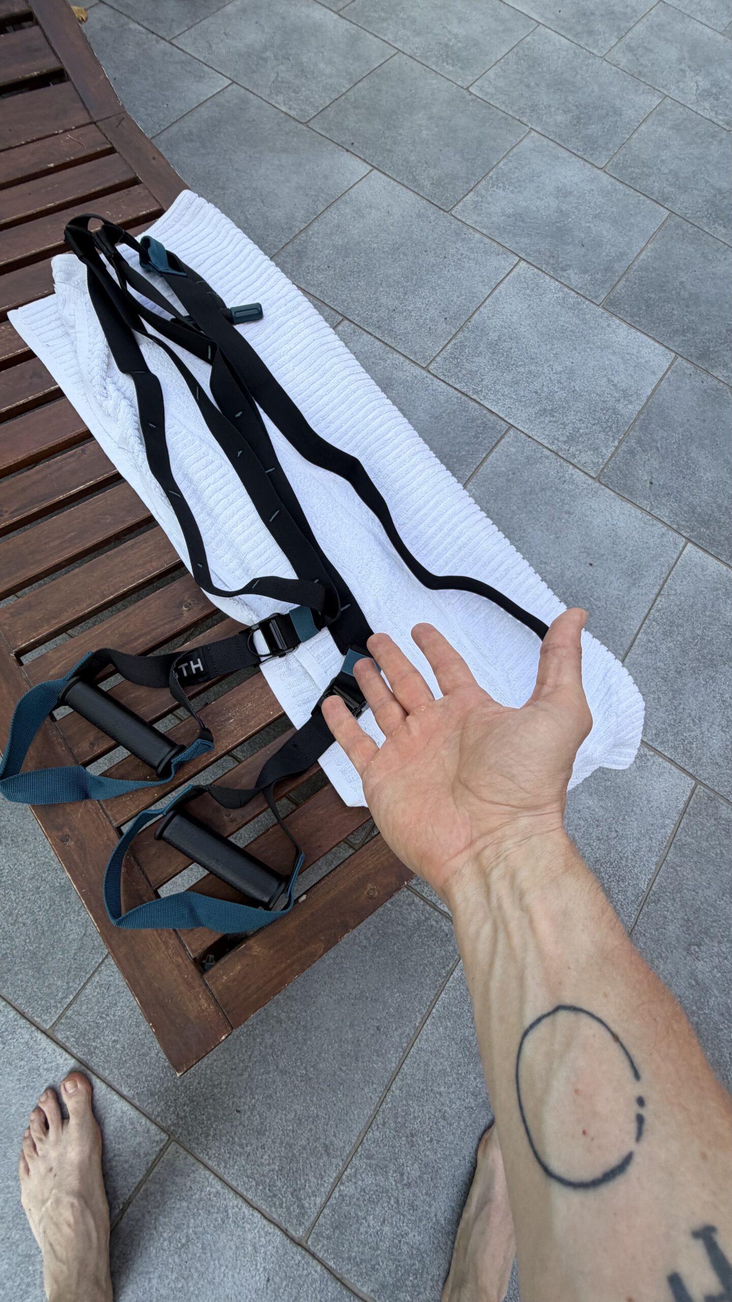 Mein Favorit für den Urlaub - der Schlingentrainer
