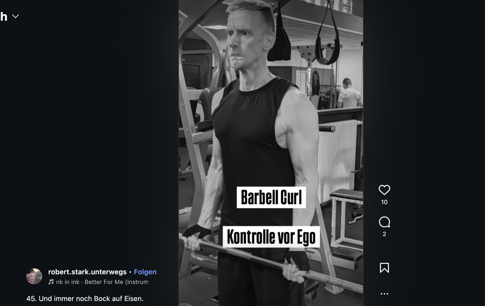 Lieber sauber trainieren