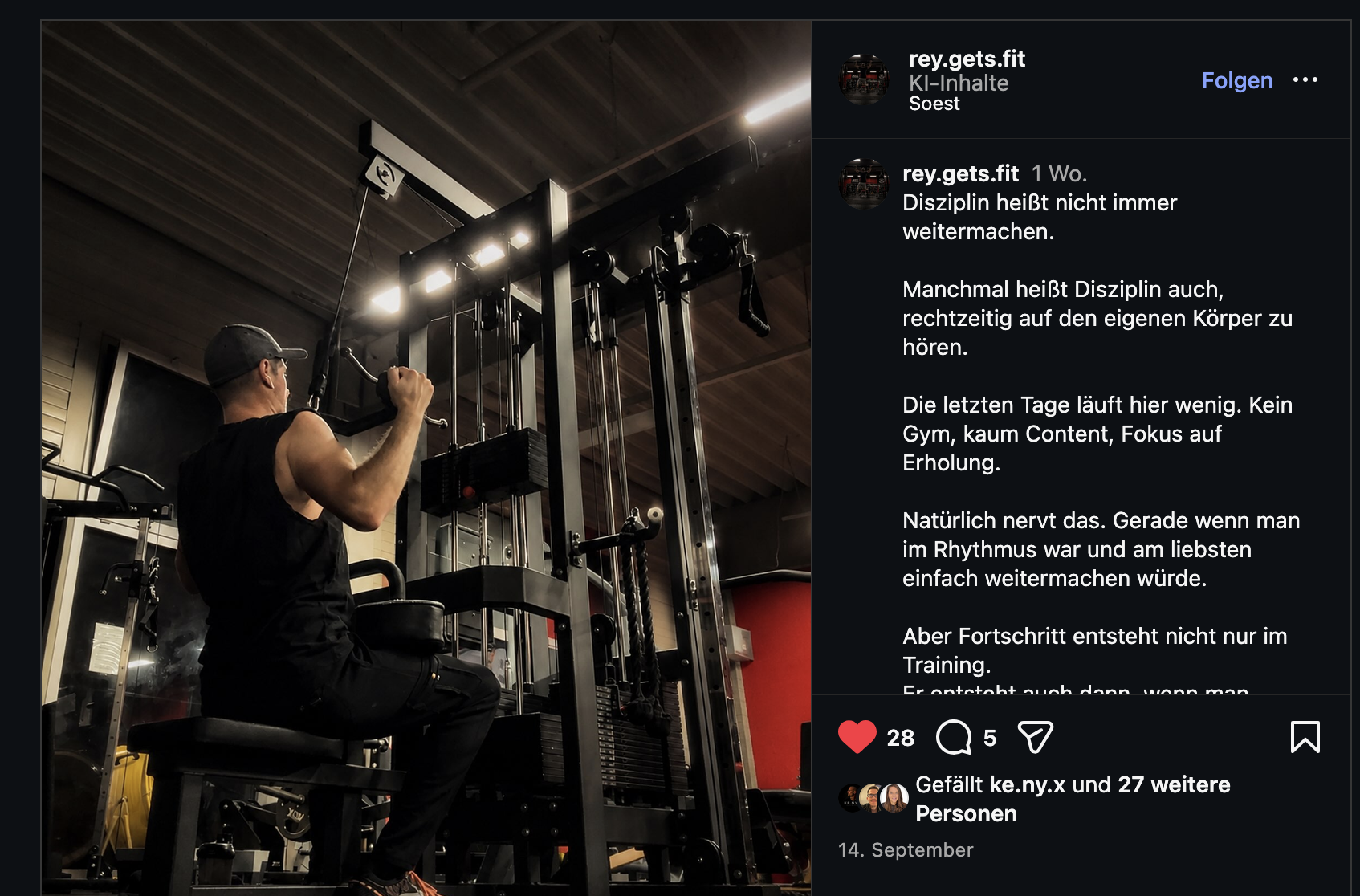 Rene Instagram Creator Vorstellung