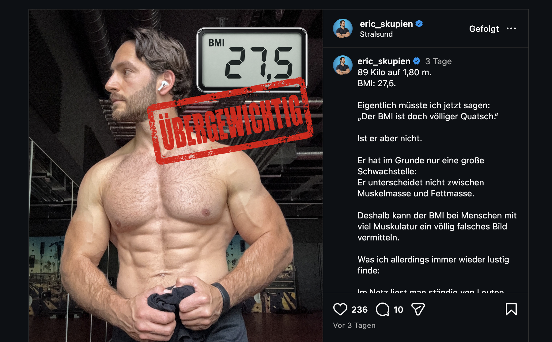 BMI was ist dran